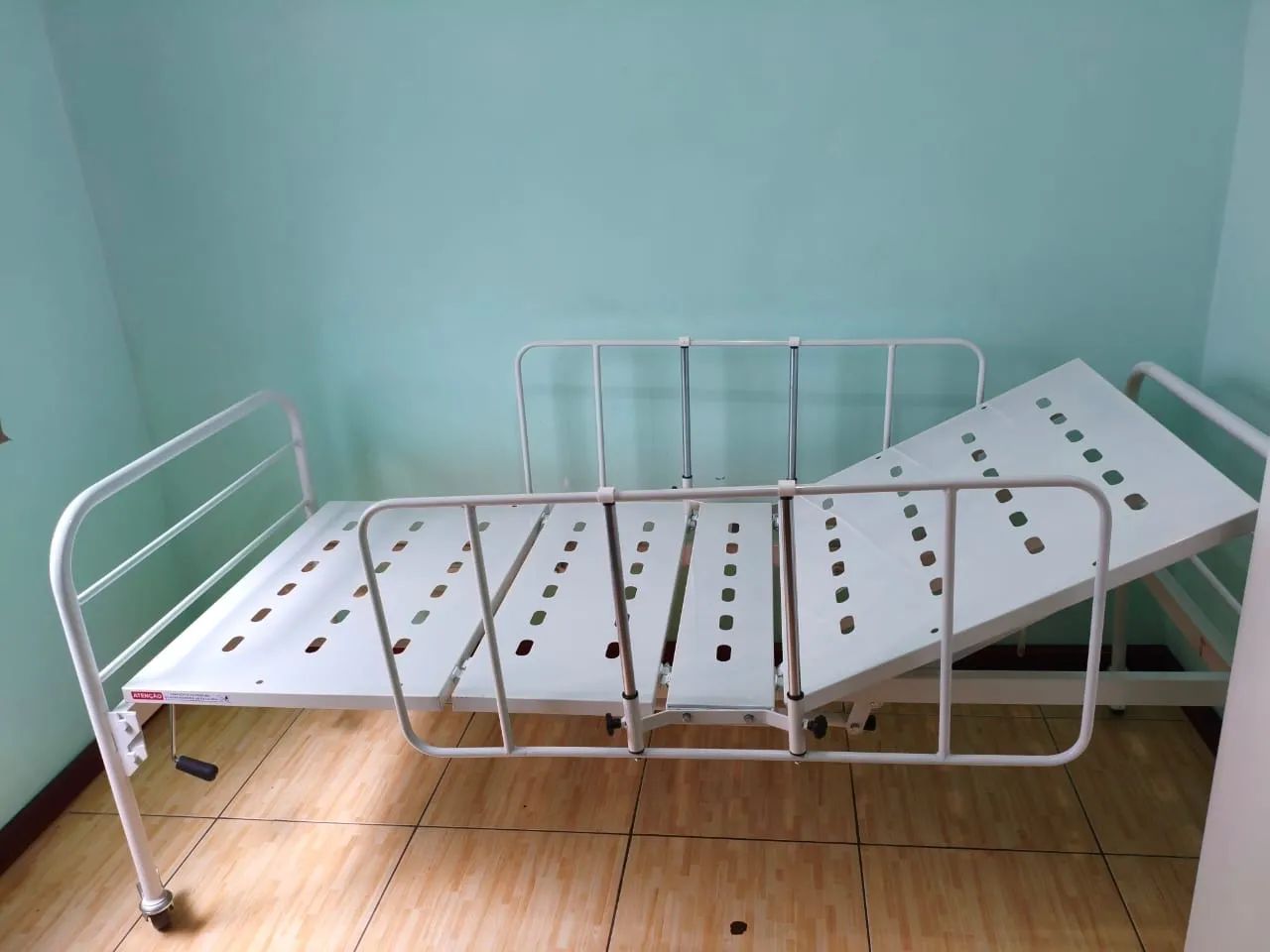 Cama leito hospitalar manual - Foto 2