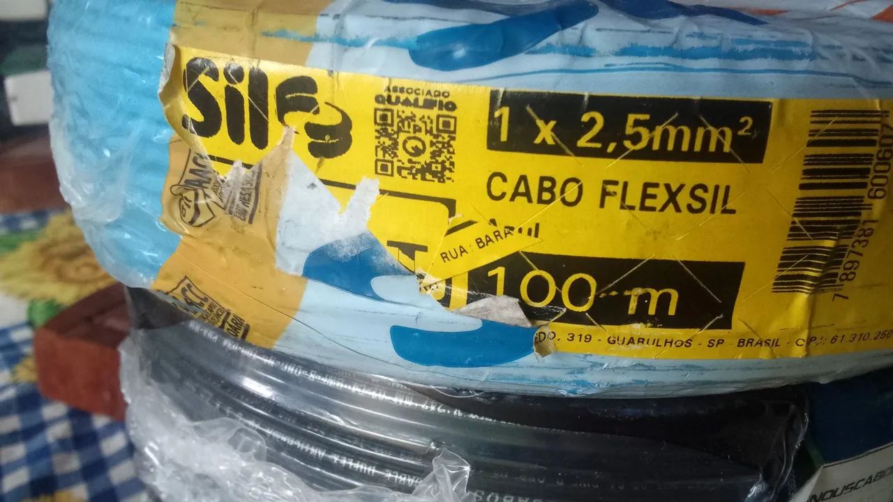Fio flexível 2,5mm antichamas SIL