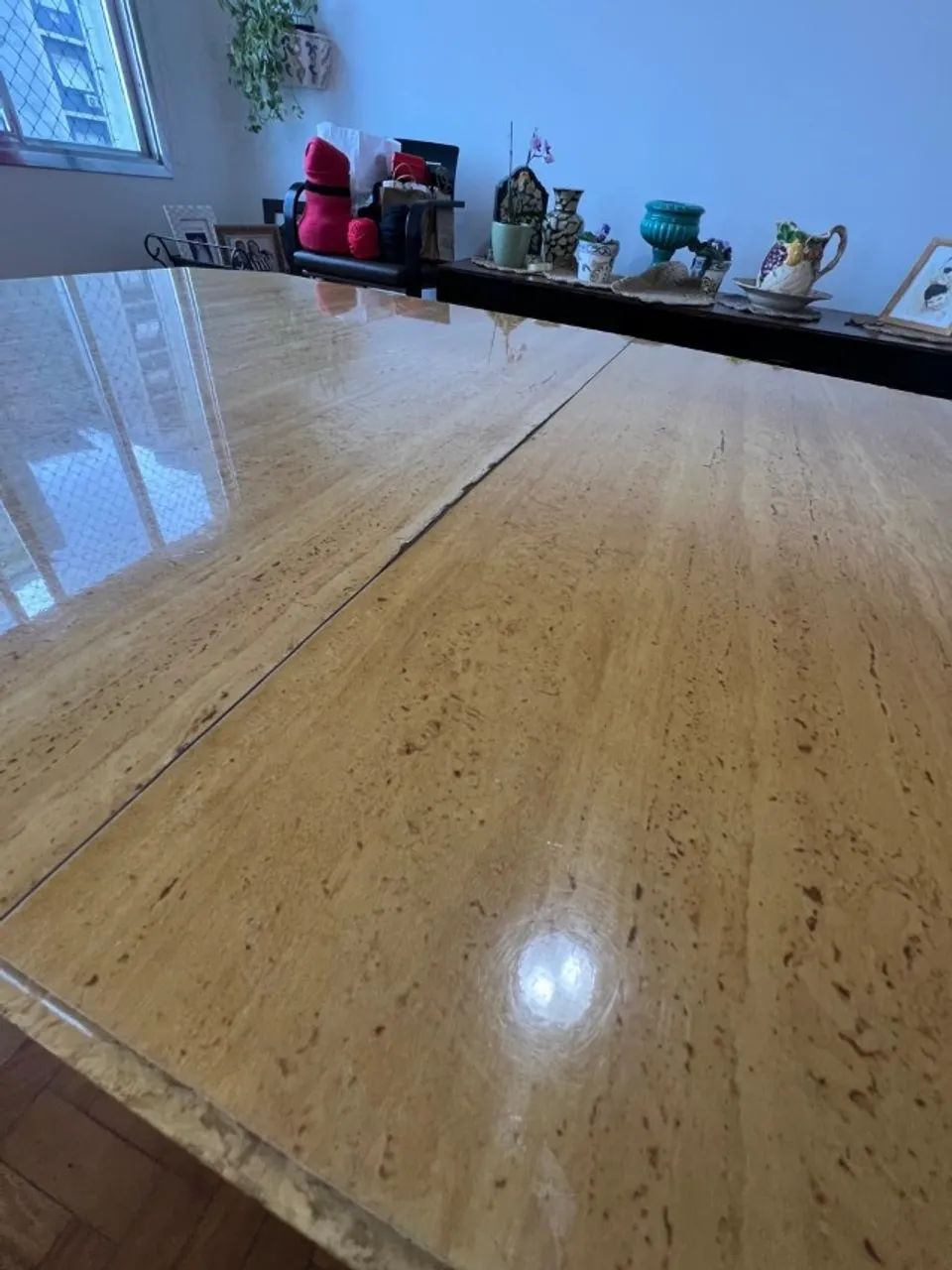 MESA DE JANTAR 8 LUGARES   EXTENSÍVEL - Foto 4