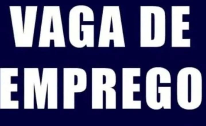 Vaga de emprego 
