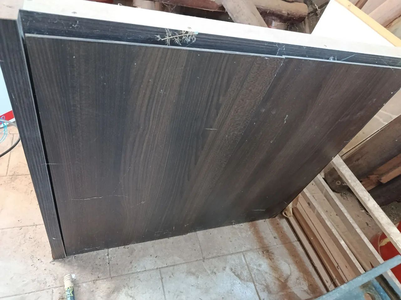 Pia de inox com bancada de mármore  - Foto 3