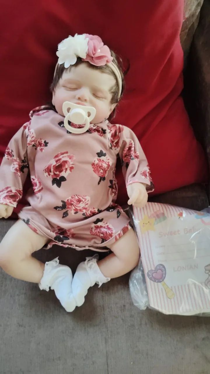 BEBÊ REBORN - REALISTA, PELE 3D