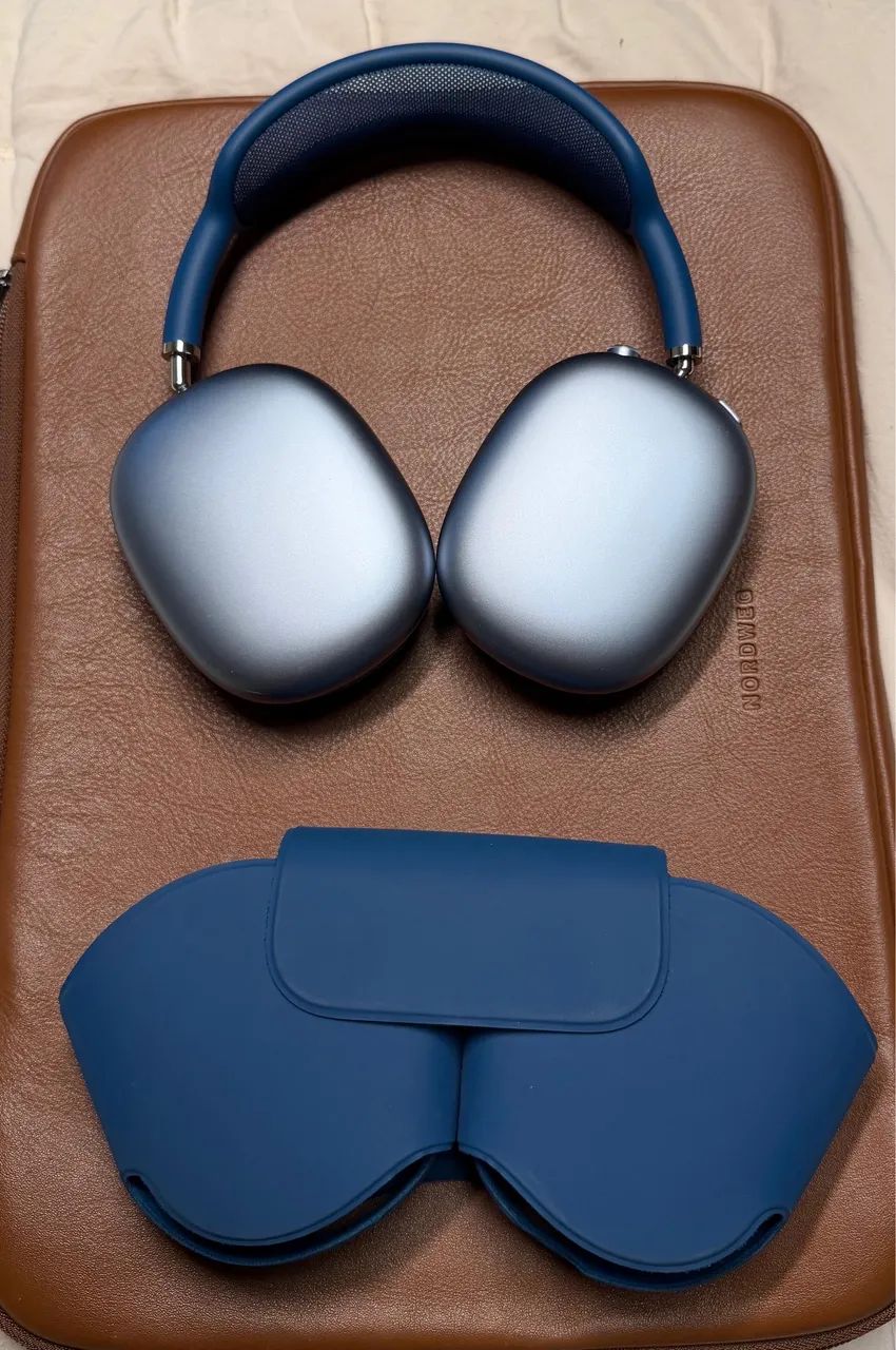 Apple AirPODs MAX azul - Fones de Ouvido - Setor Noroeste
