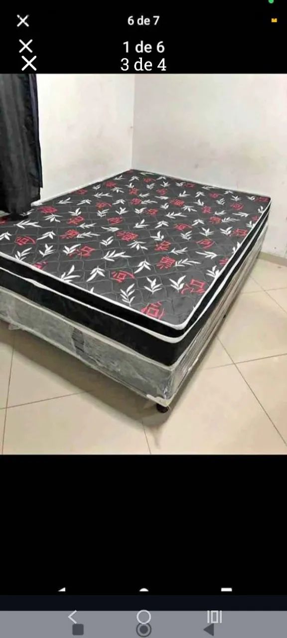 Cama de casal nova direto da fábrica 