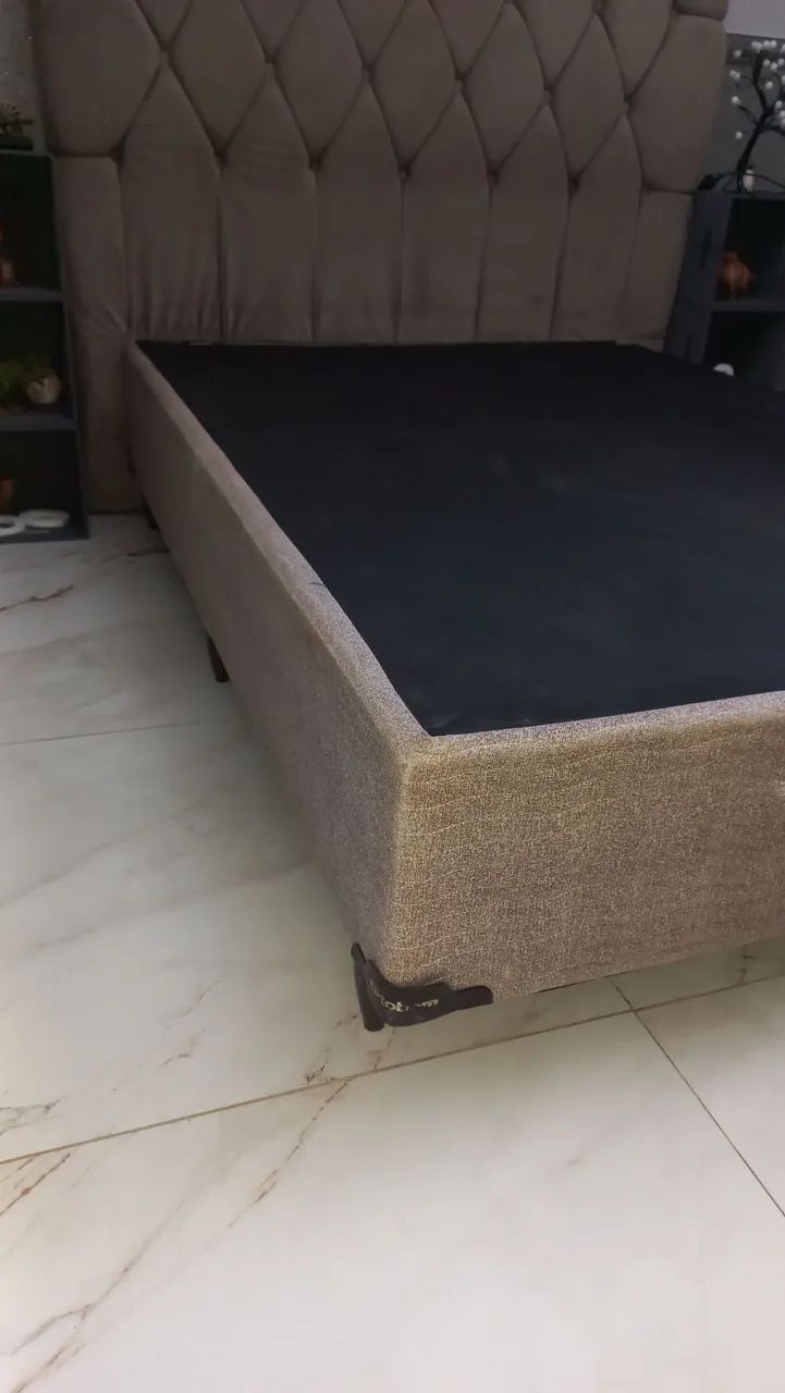 Base cama casal Box - Foto 4