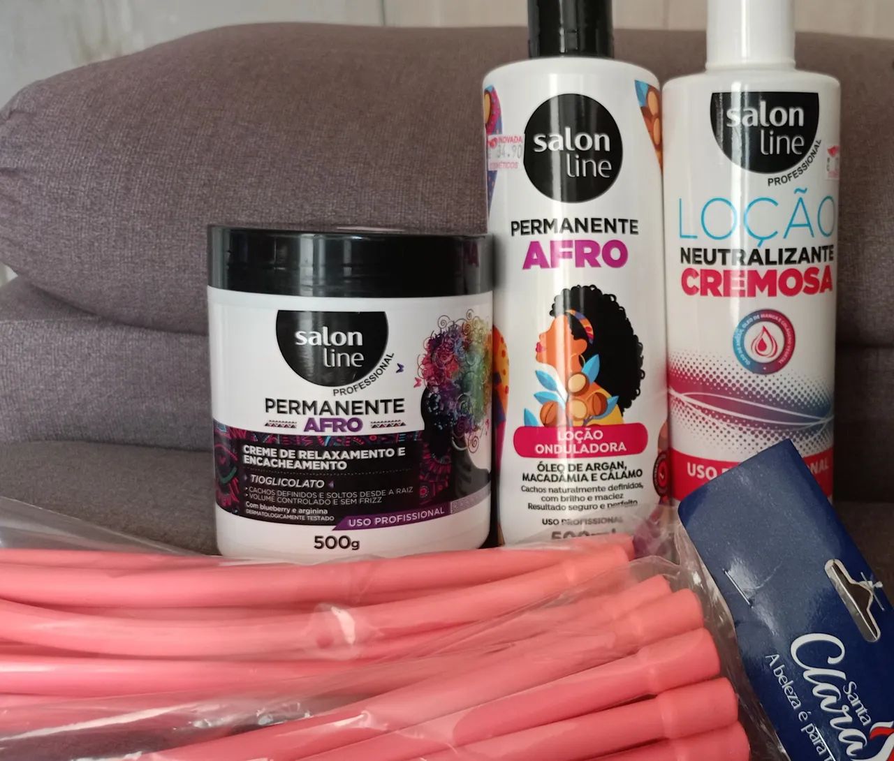 Kit permanente afro da Salon LINE  - Foto 2