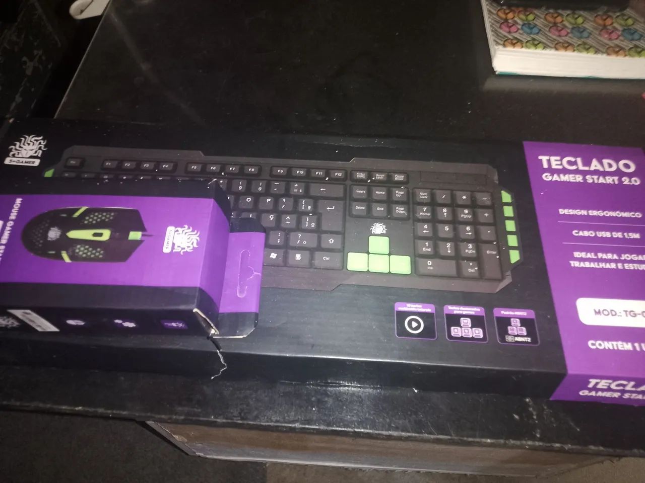 Kit teclado e mouse gamer  - Foto 2