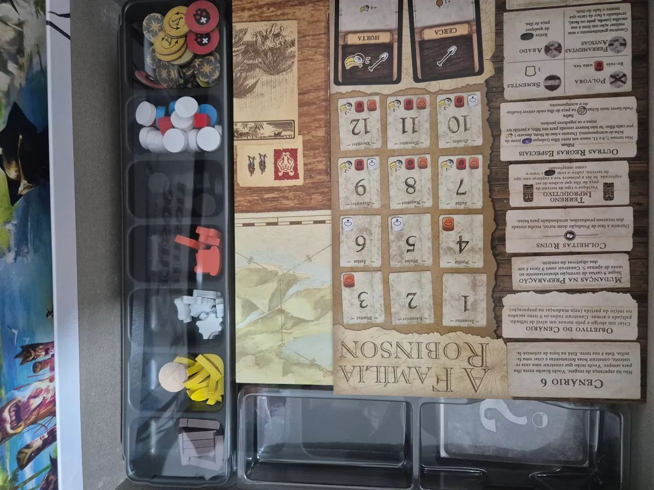 Robison Crusoe - Jogo de tabuleiro - Foto 5