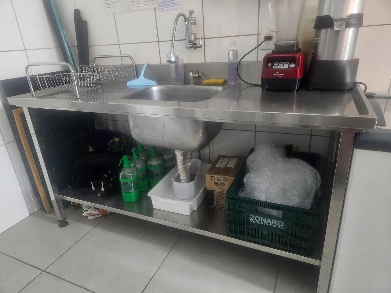 Bancada de Inox