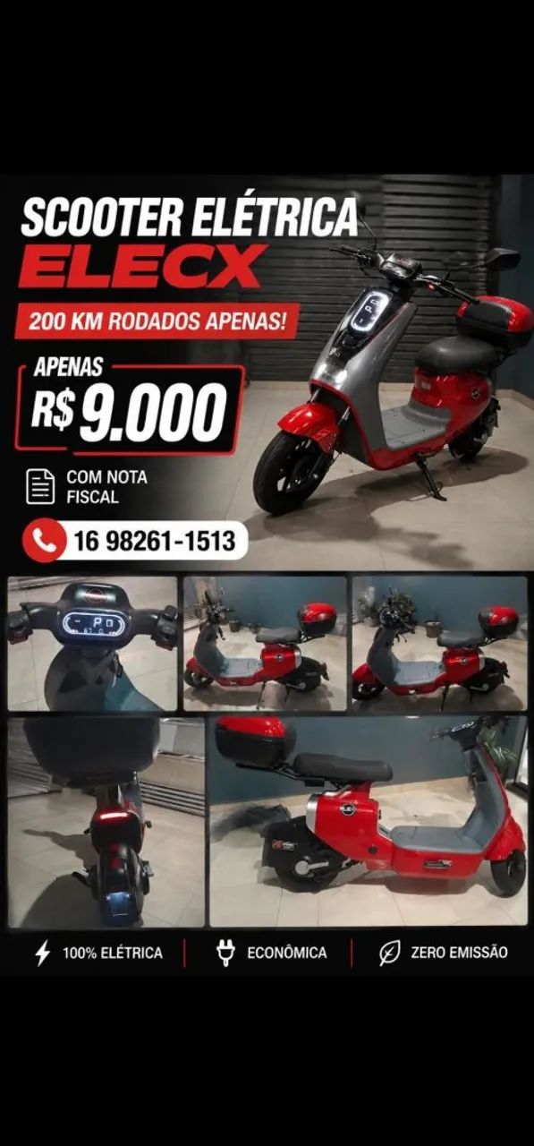 Bicicleta elétrica ELECX 