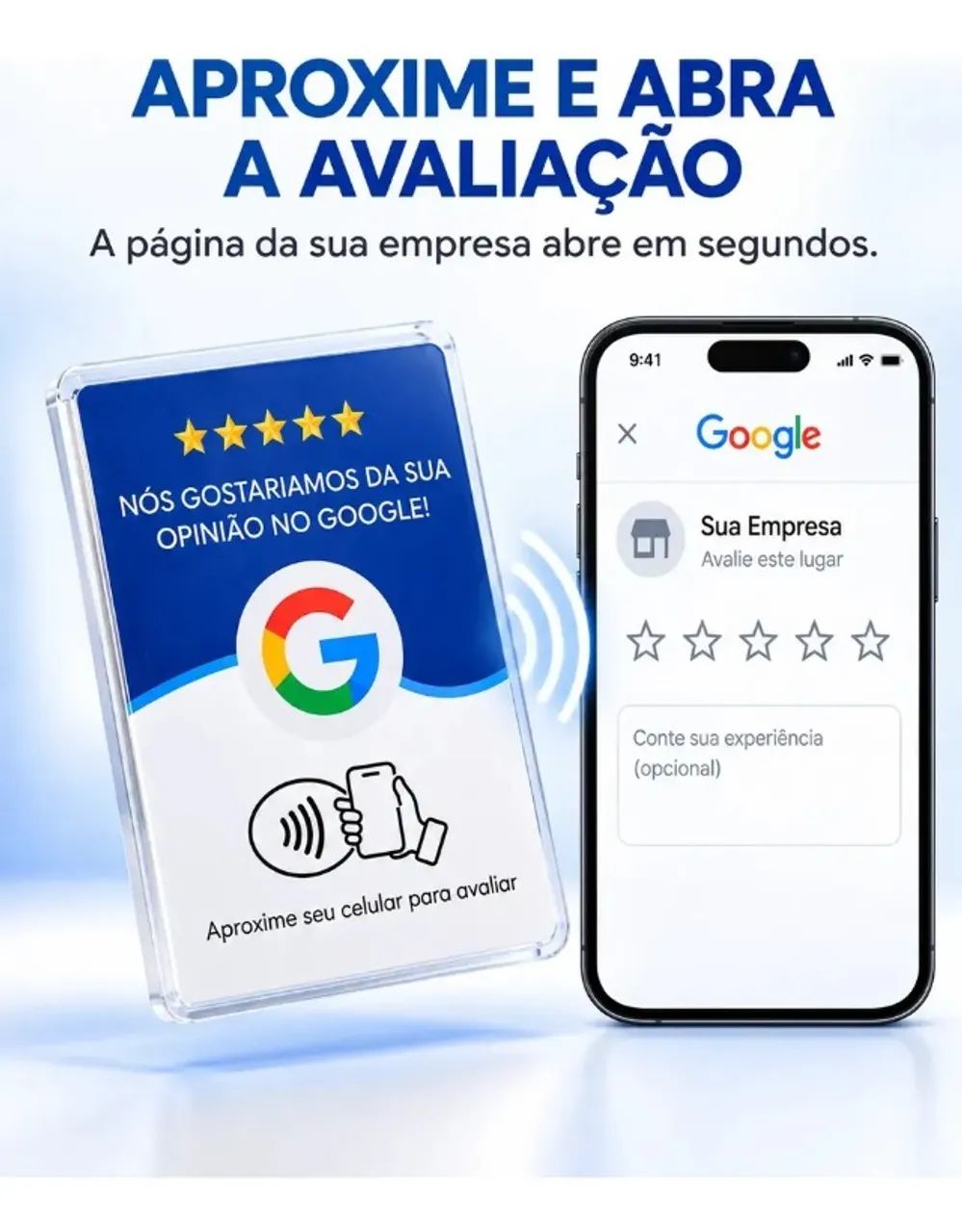 Cartão NFC para Avaliações no Google  - Foto 4