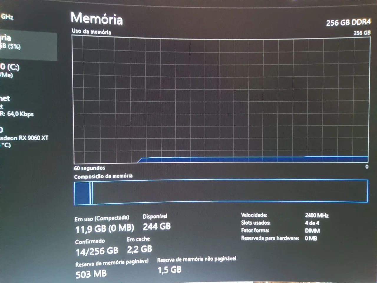 Servidor / Workstation Xeon 2697a V4 com 256gb de ram ddr4 - Foto 5