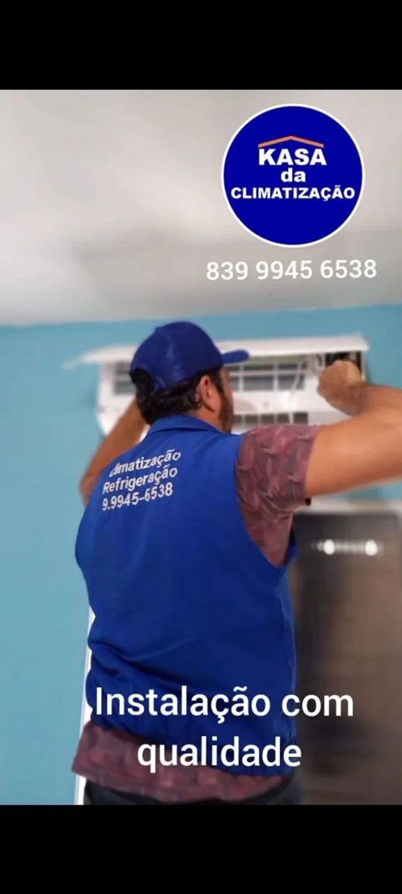 Instalação de ar condicionado