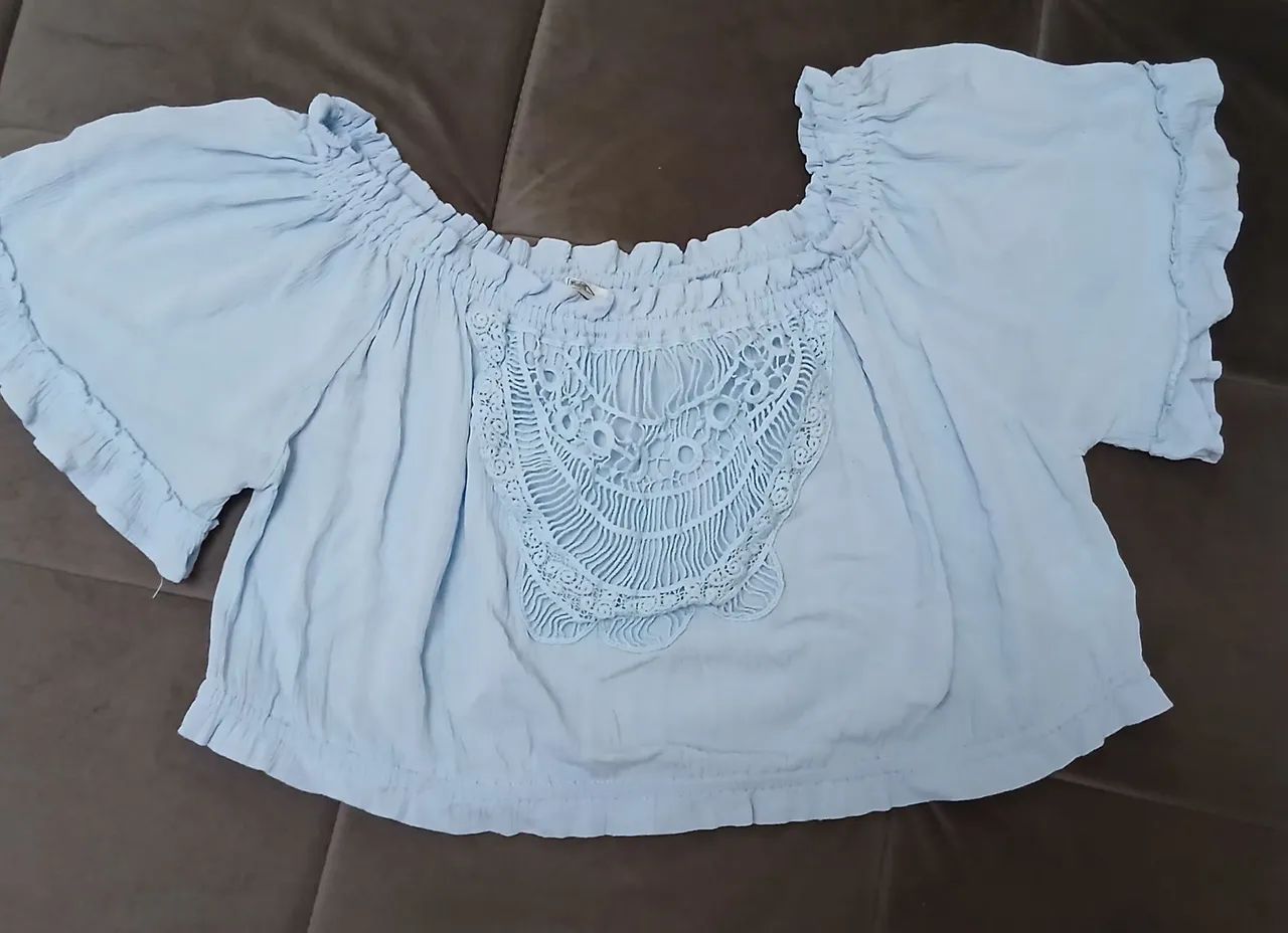 Blusa cropped Pool - Foto 2
