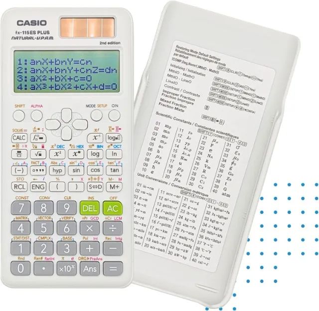 Casio Calculadora científica avançada FX-115ES Plus 2ª edição