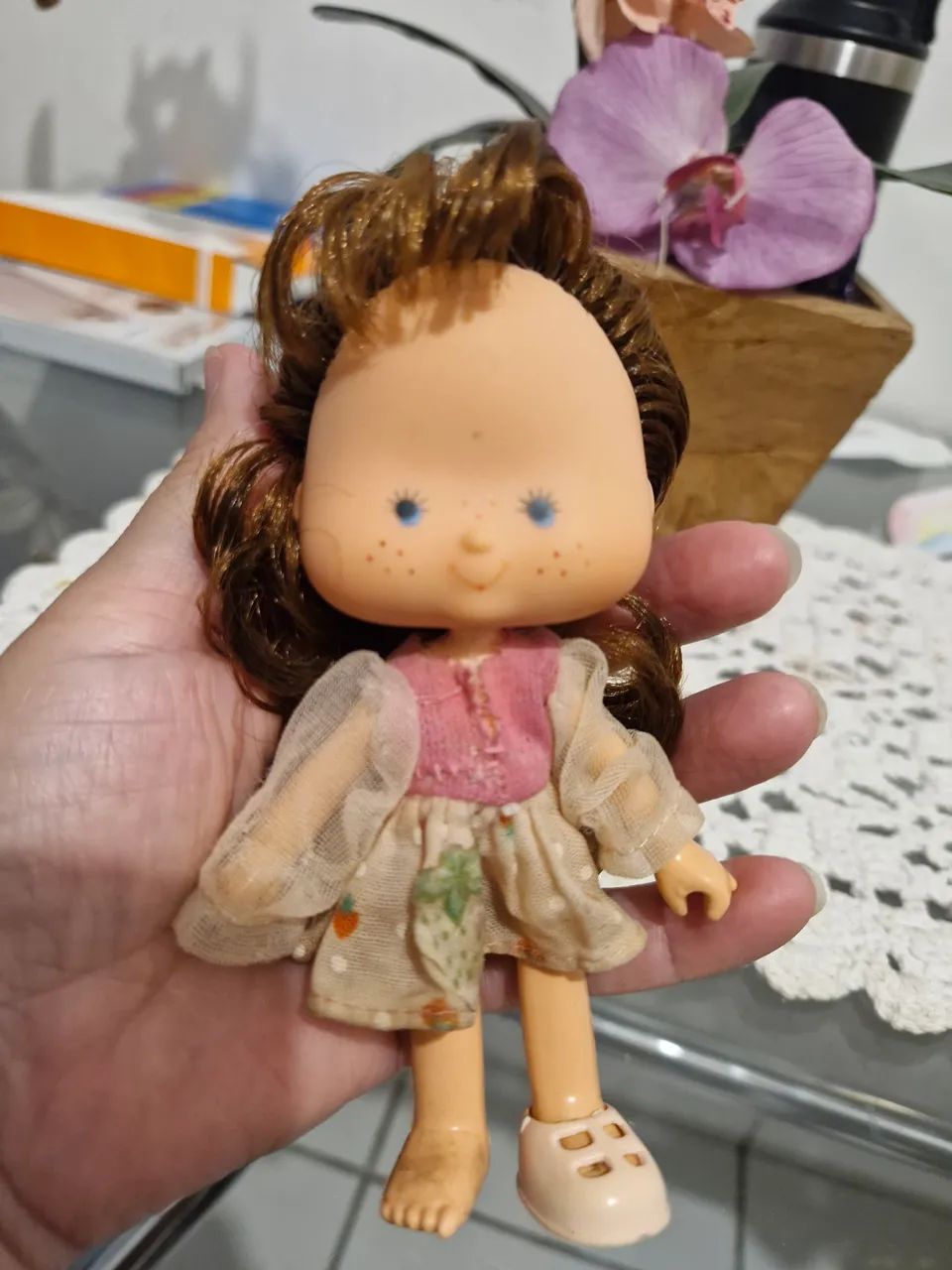 Boneca Moranguinho anos 80 - Foto 4