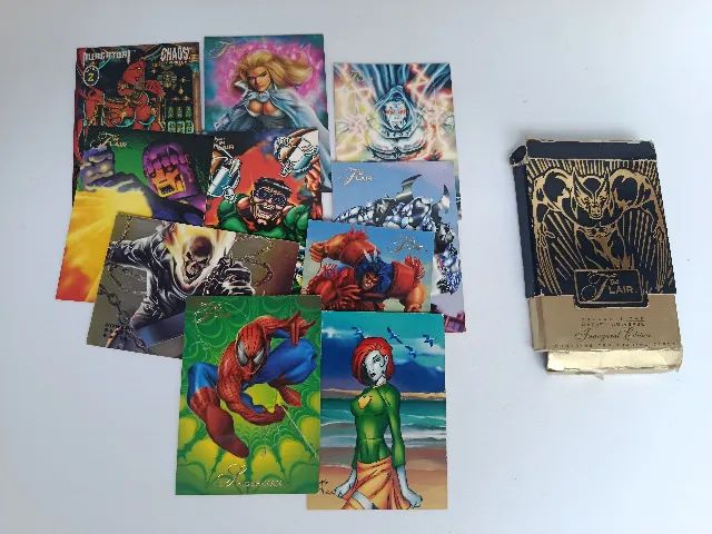 Cartas Marvel 94 Flair - Foto 2