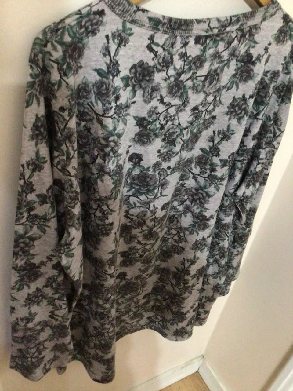 BLUSA MOLETINHO XGG FLORAL - Foto 3