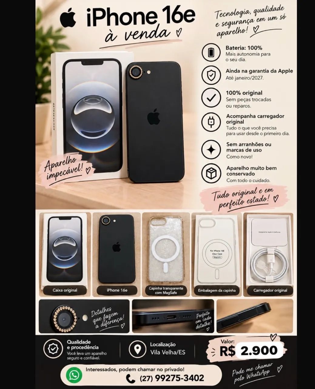 iPhone 16E à venda - Foto 4