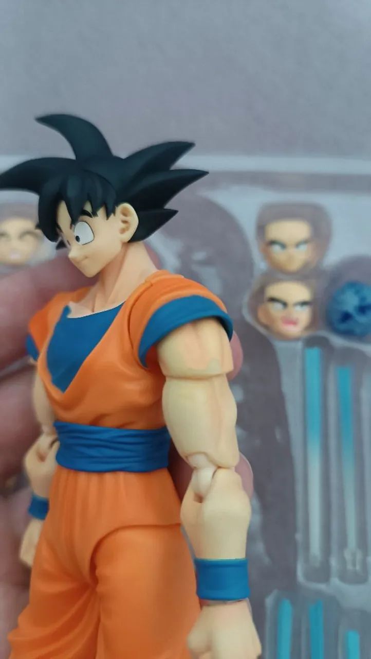 SH Figuarts Kit com 3 Goku - Foto 5