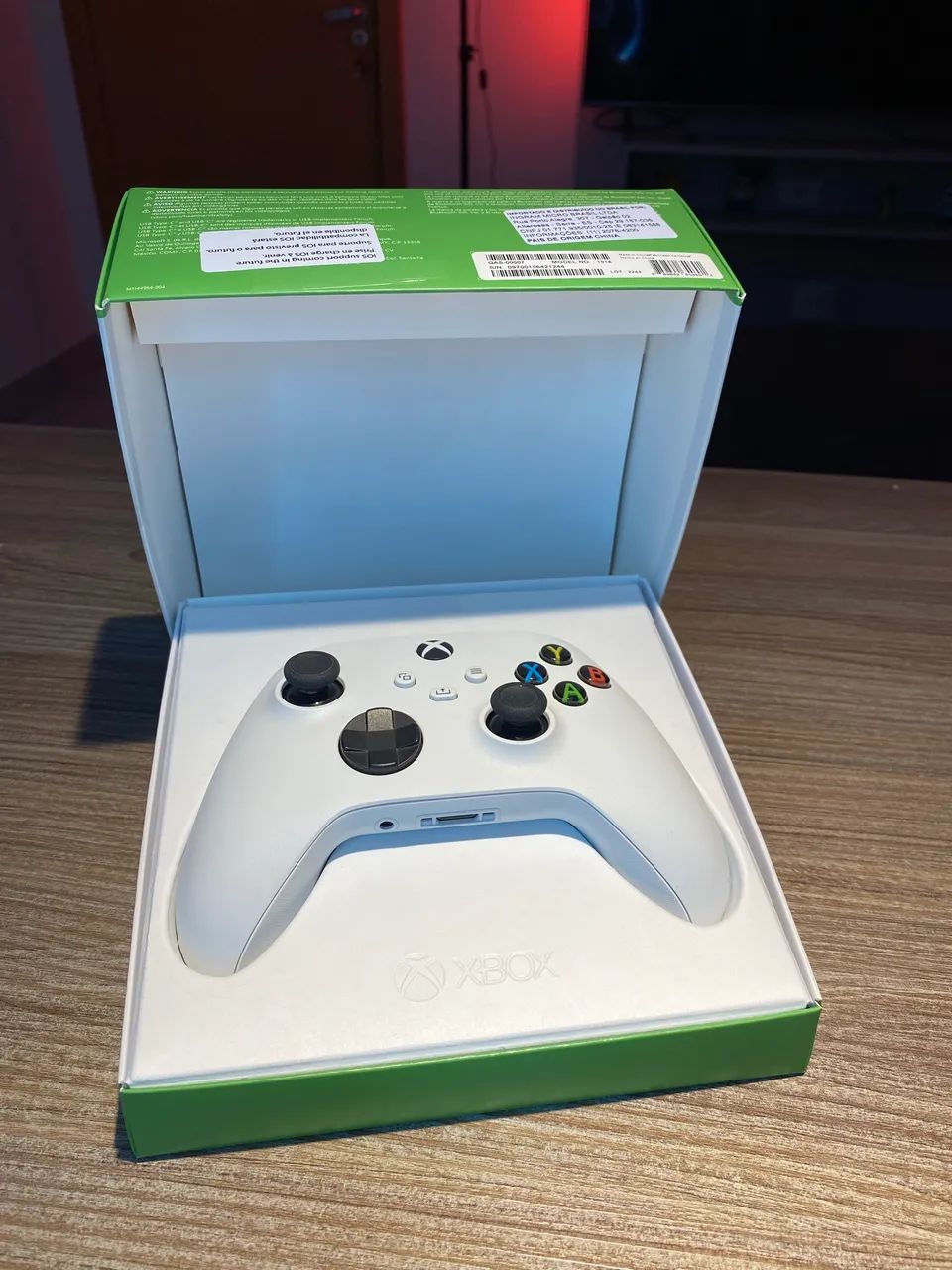 Controle Xbox Wireless Controller Branco Carbon White - Foto 2