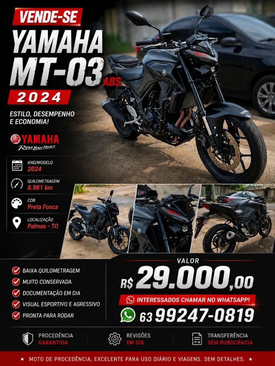 YAMAHA MT-03 ABS