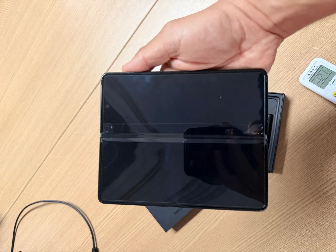 Samsung Galaxy Z Fold 3 256GB - Verde | Ótimo Estado - Celulares e