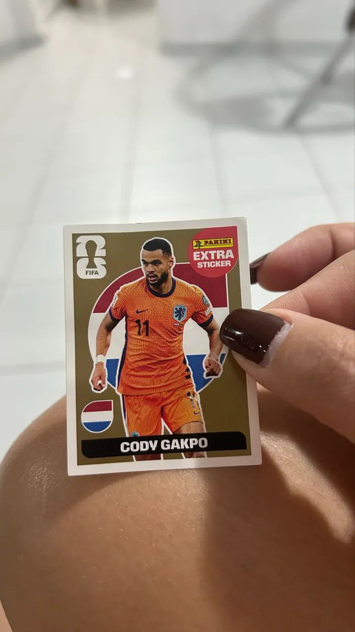 Figurinha extra stickers Cody Gakpo - Foto 4