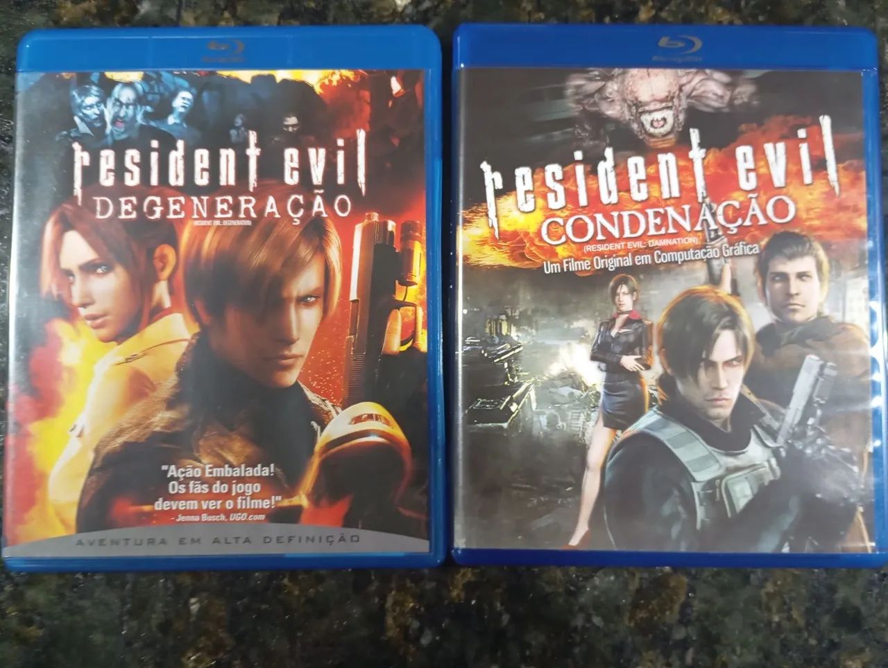 Blu-ray Resident Evil Degeneração+ blu-ray Resident Evil Condenação  - Foto 2