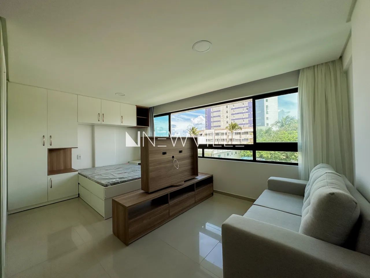 Flat para locação no Edíficio Rio Park Avenue Residence, em Piedade  30m², mobiliado, com  - Foto 3