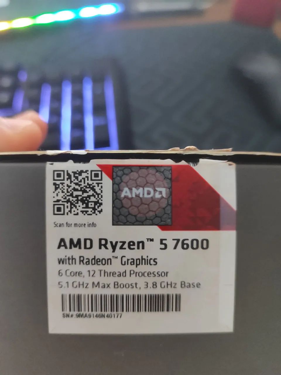 【中古美品】AMD Ryzen 5 7600 Ryzen 5 7600 BOX 新品 24,980円 中古 21,980円 | ネット最安値の価格