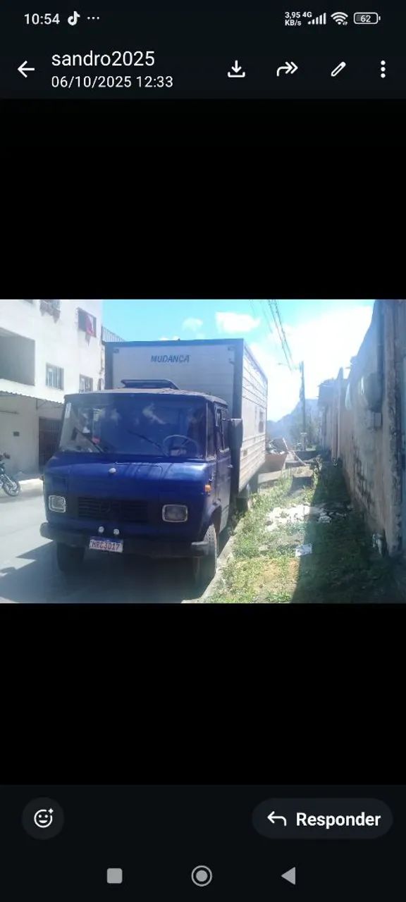 Caminhão bau 608 - Foto 2