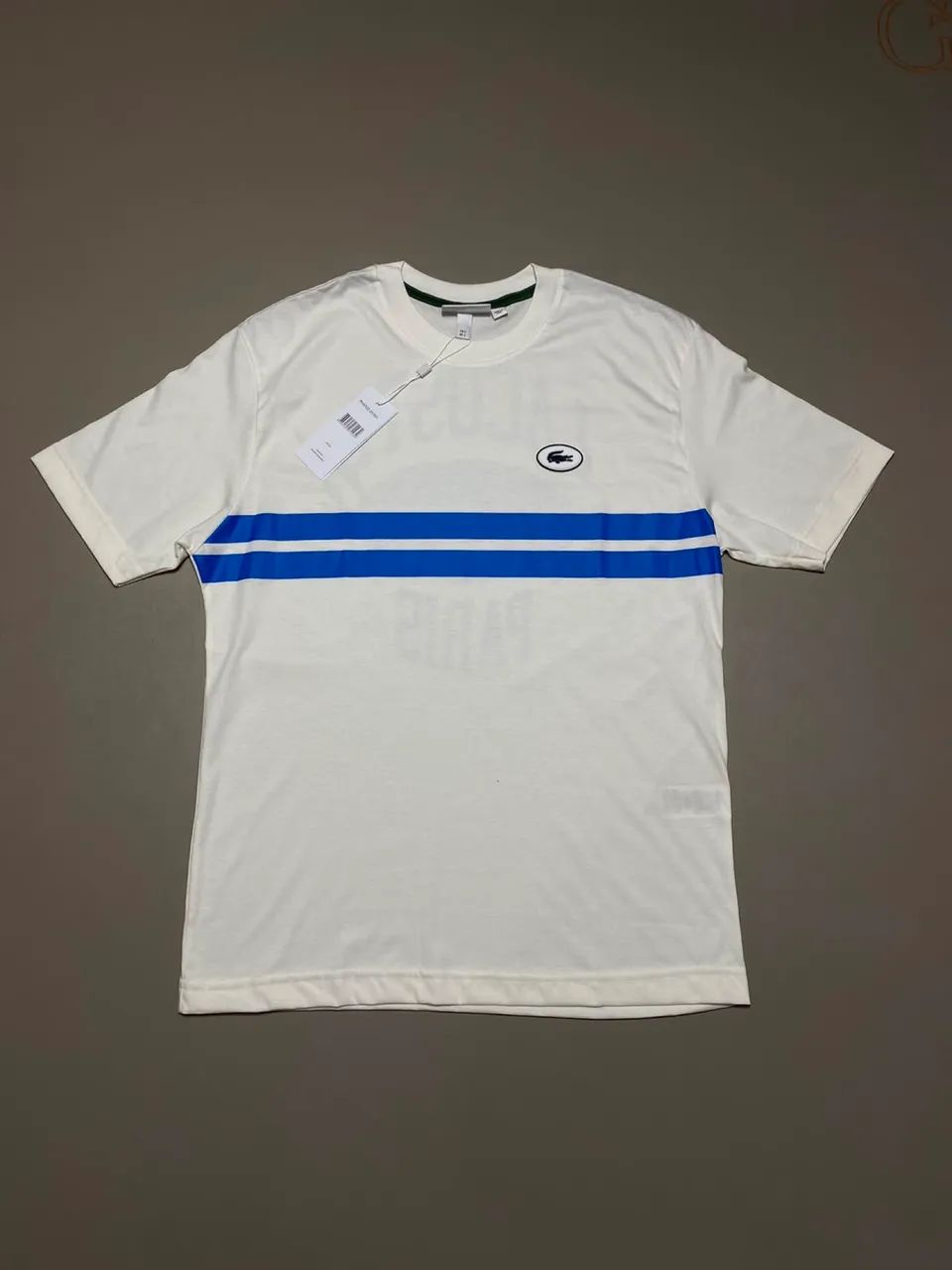 Camiseta Lac Paris Branca/Azul - Foto 3