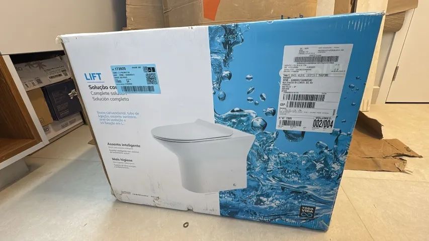Kit Vaso Sanitário Convencional Lift Branca Docol