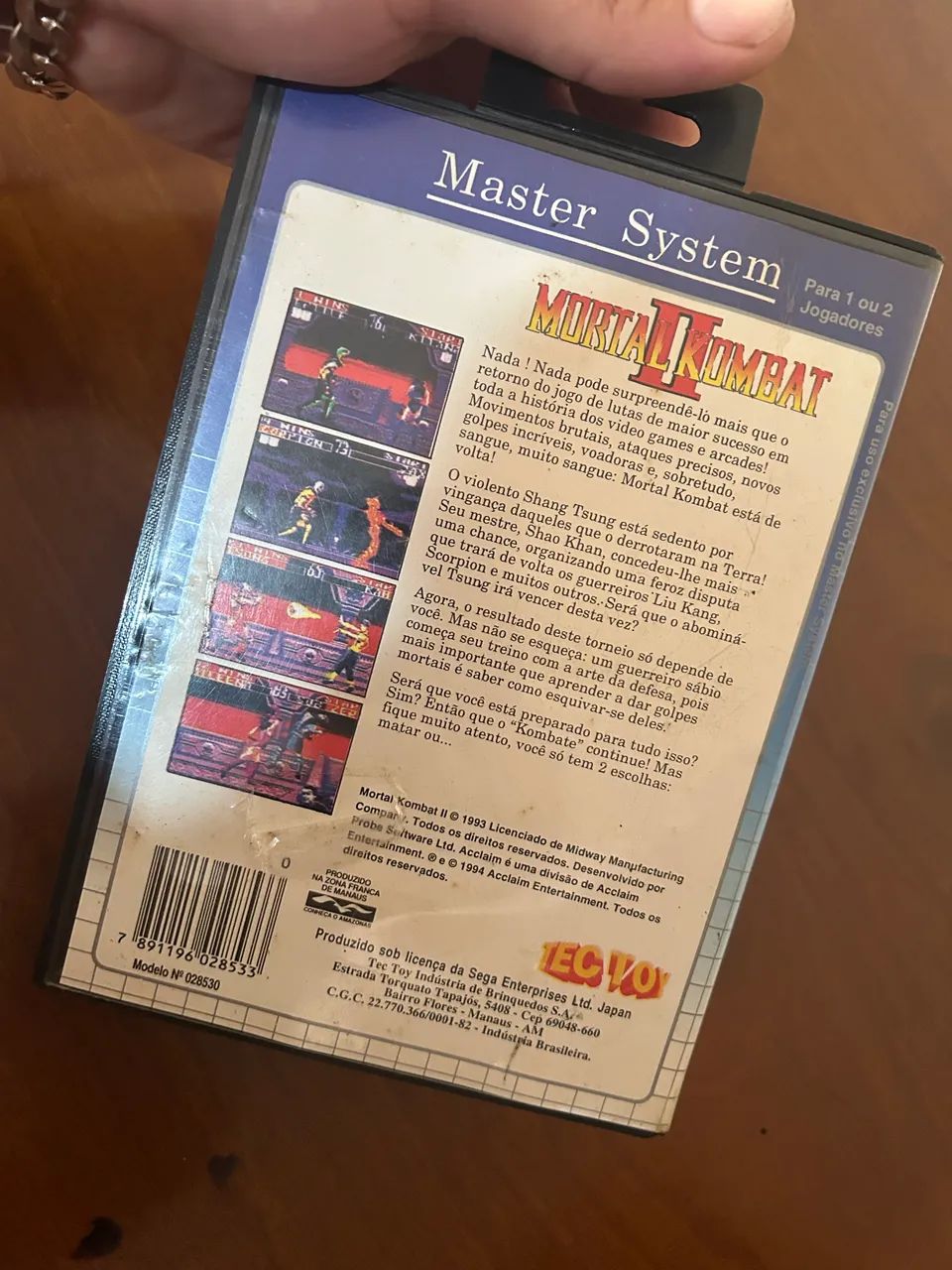 Mortal Kombat 2 Master System  - Foto 5