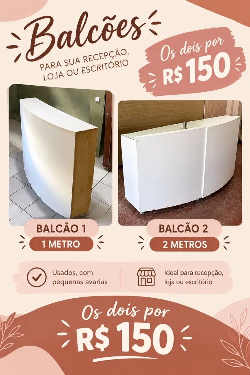 Dois balcões 