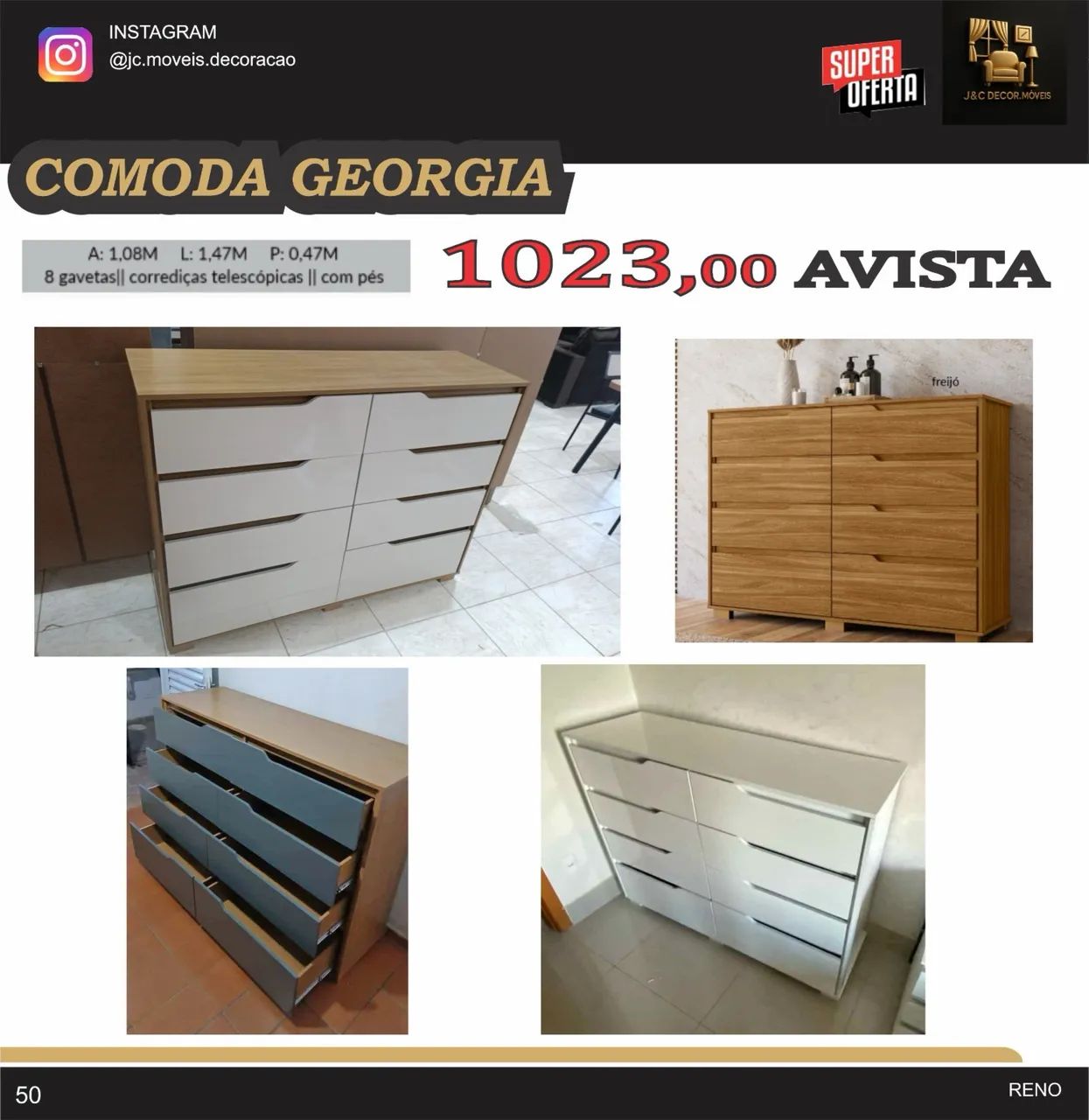 CÔMODA GEORGIA  - Foto 4