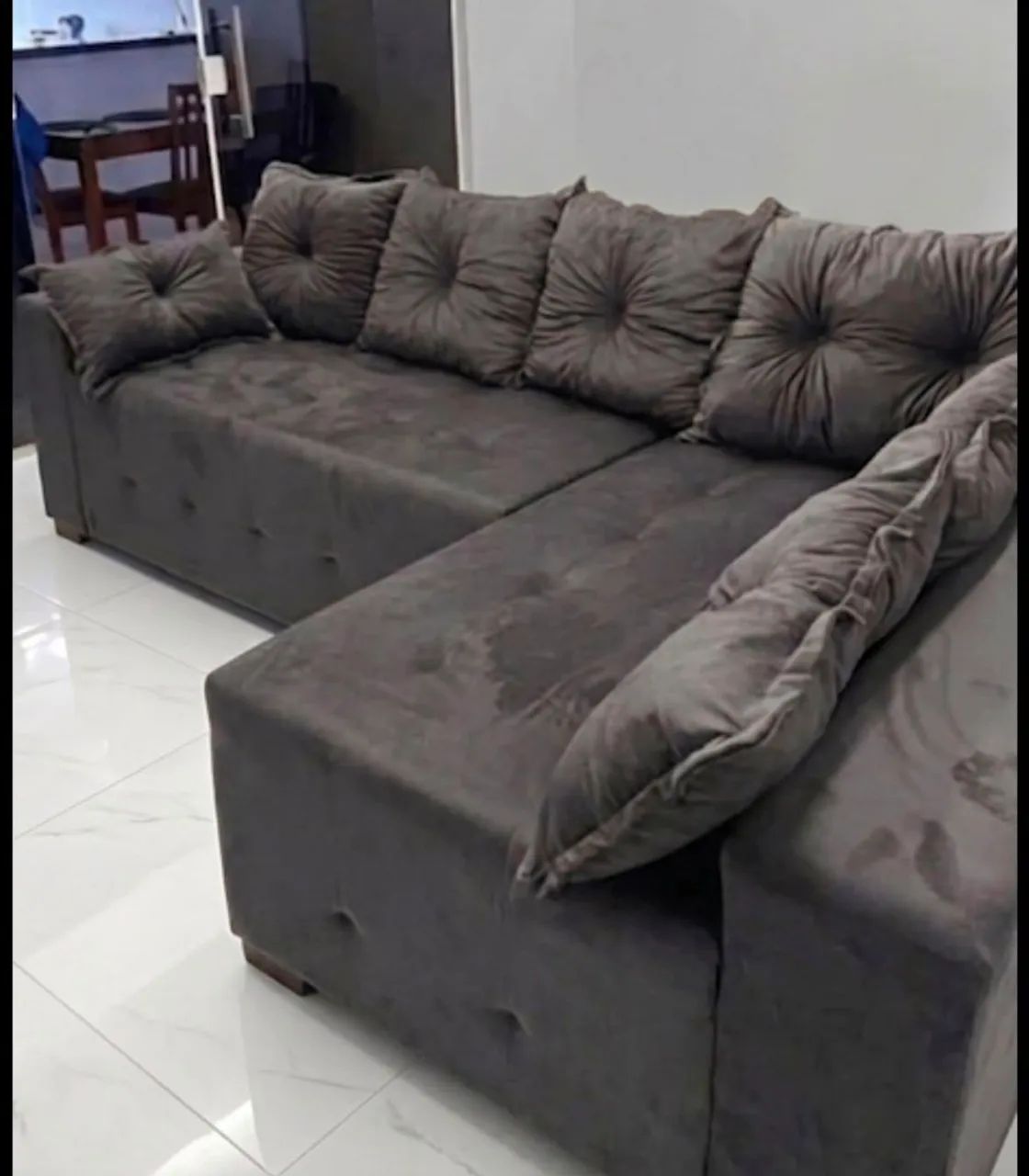 Promoção  até dia 20 sofás  pronta entrega contato 98 9  *  - Foto 4