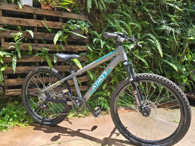 Bicicleta semi nova aro 24 - Athor - Foto 2