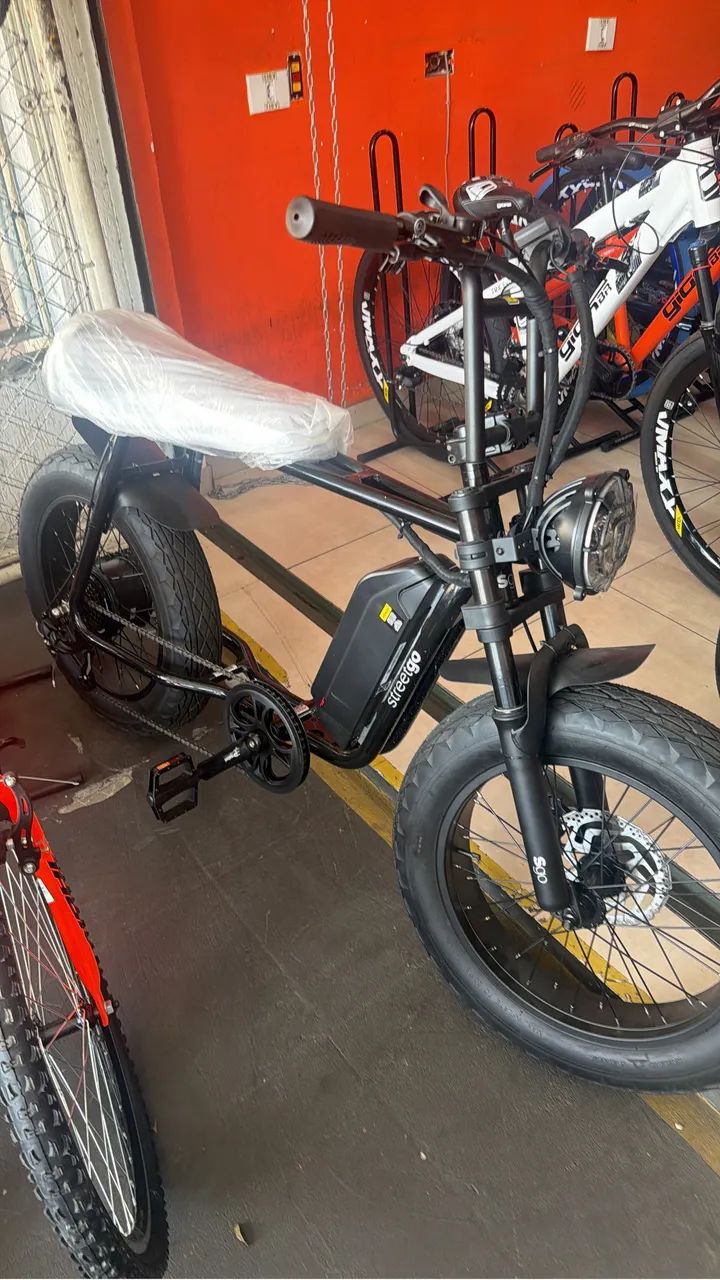 BICICLETA ELÉTRICA STREETGO ST12 nova - Foto 2