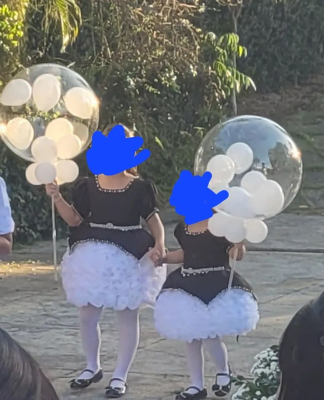Vestido daminha preto e branco estilo imperial bridgerton para festa, dama, daminha.
