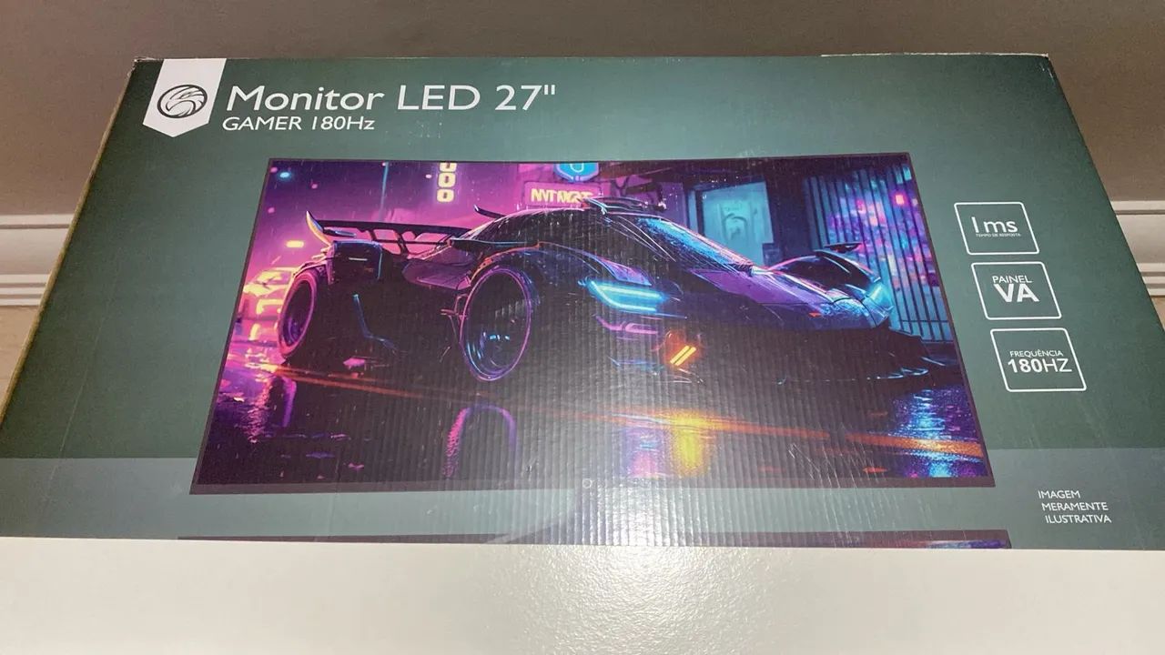 Monitor 27 polegadas 180 hz e braço articulado - Monitores - Icaivera ...