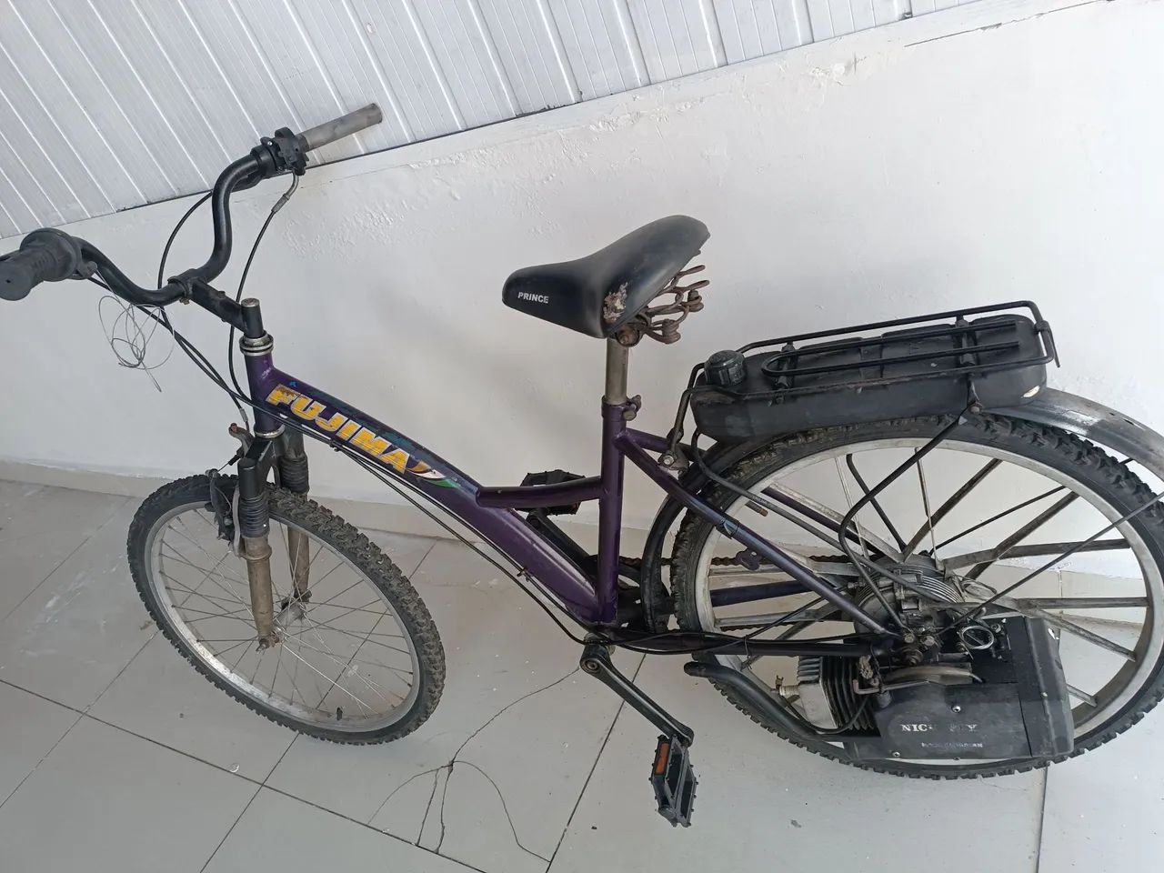 Bicicleta motorizada 2 tempos - Foto 3