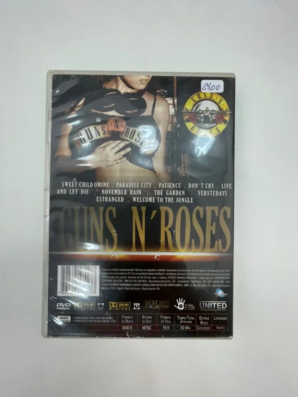 DVD - GUNS N´ROSES - BEST HITS COLLECTION - Foto 3