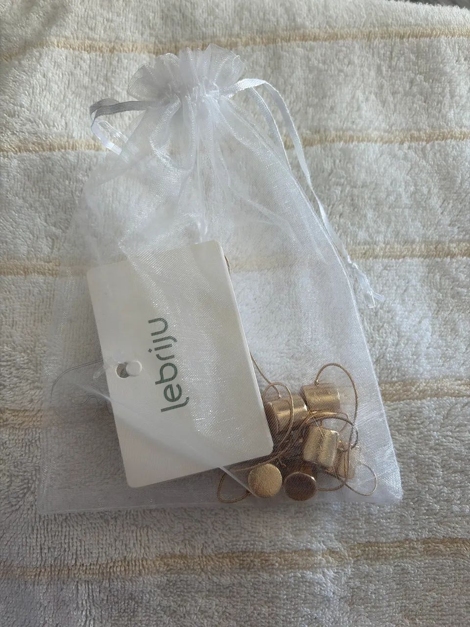 Colar duplo dourado lebriju - Foto 5