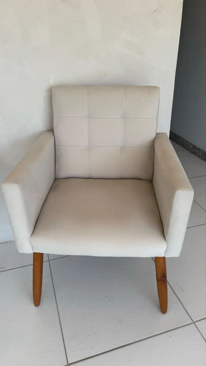 Poltronas de recepção, clínica, sala de estar