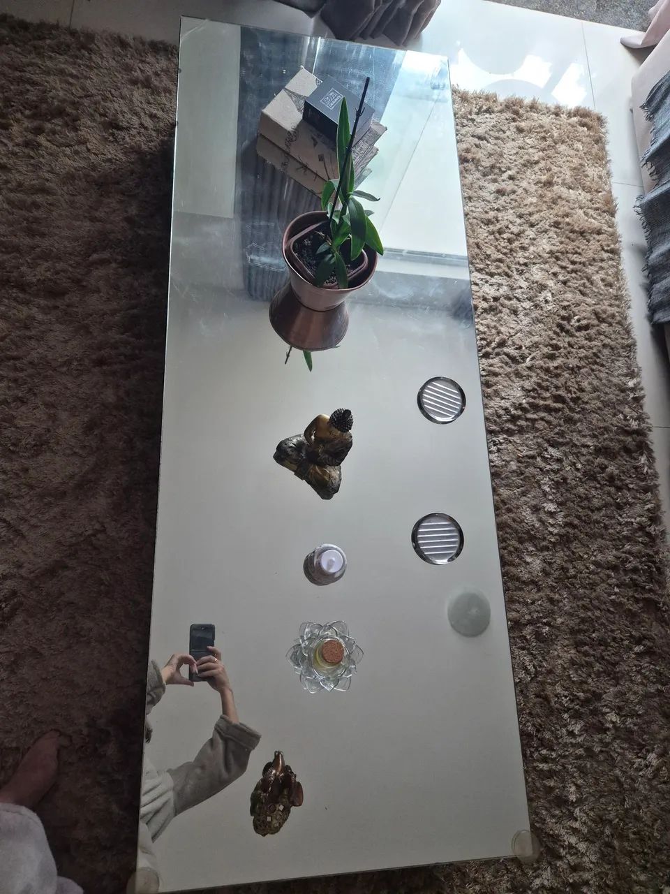 Mesa de centro em madeira maciça  - Foto 2