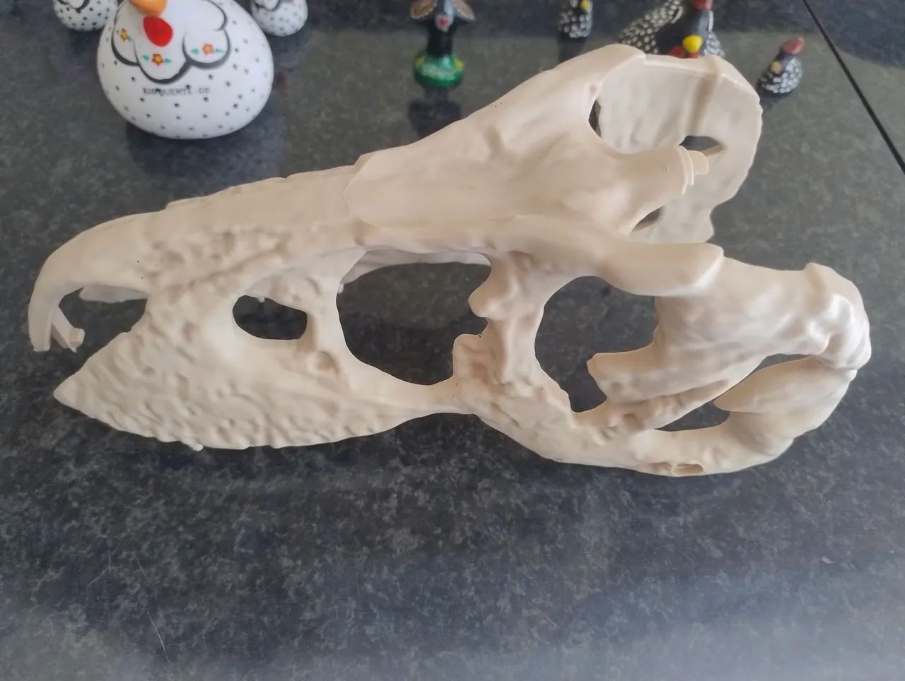 Crânio Dinossauro T-Rex RBA Monte seu dinossauro  - Foto 2