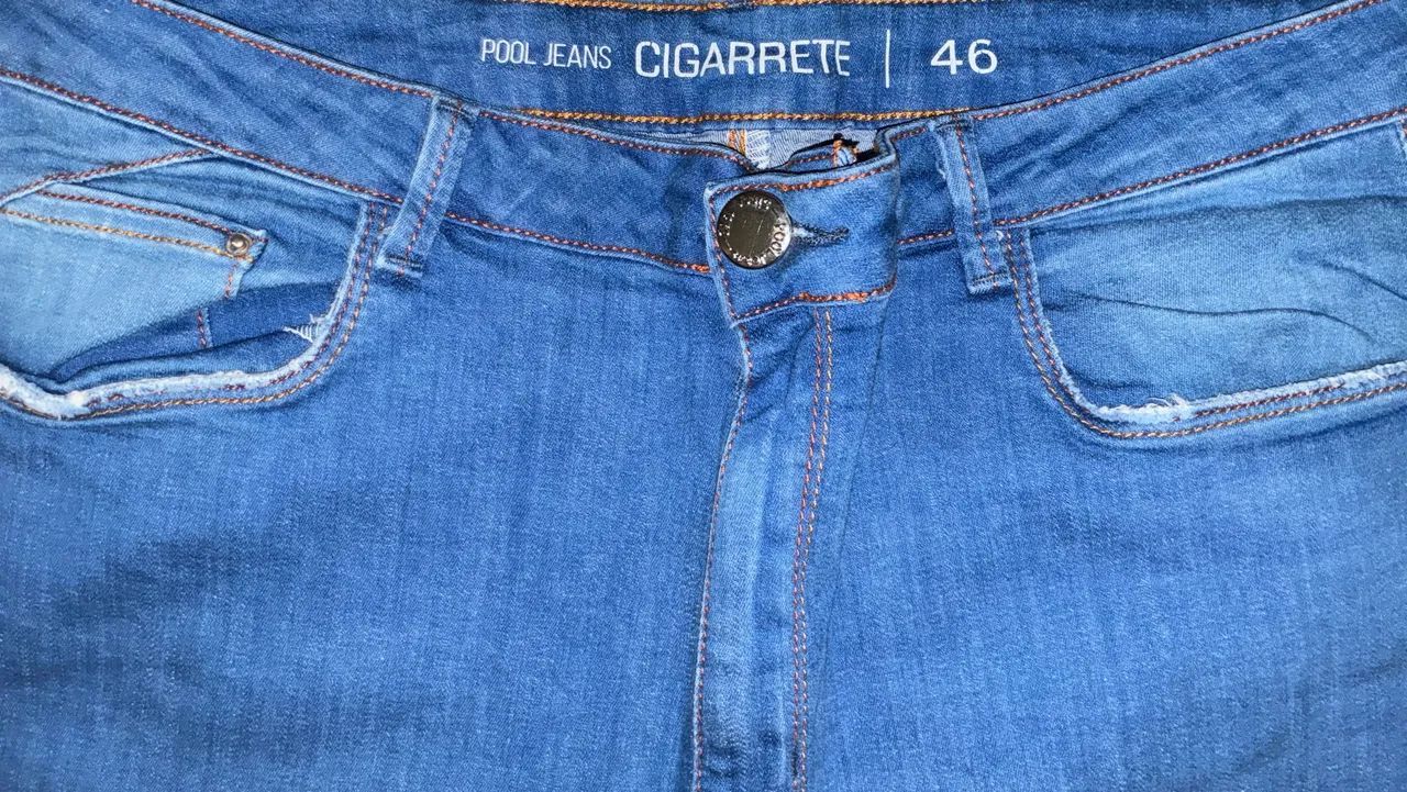 pool jeans cigarrete tamanho 46 - Foto 2