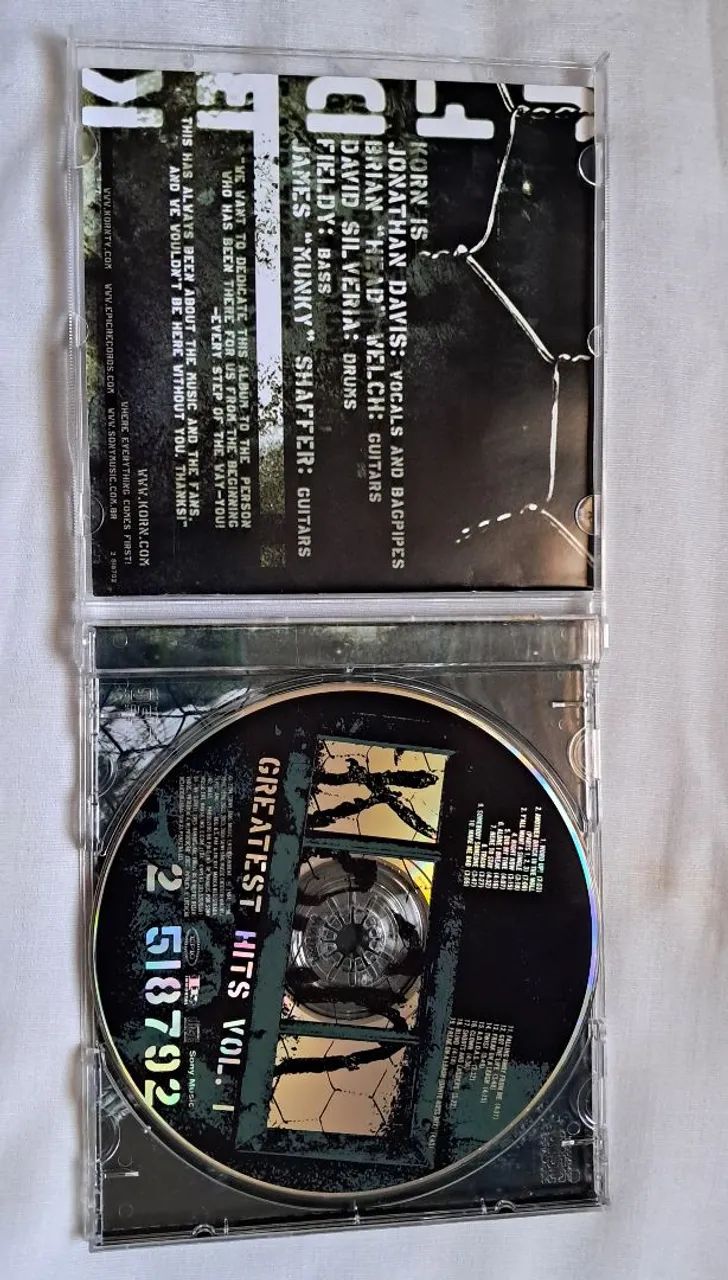 CD Korn Greatest Hits Vol 1 - Foto 2